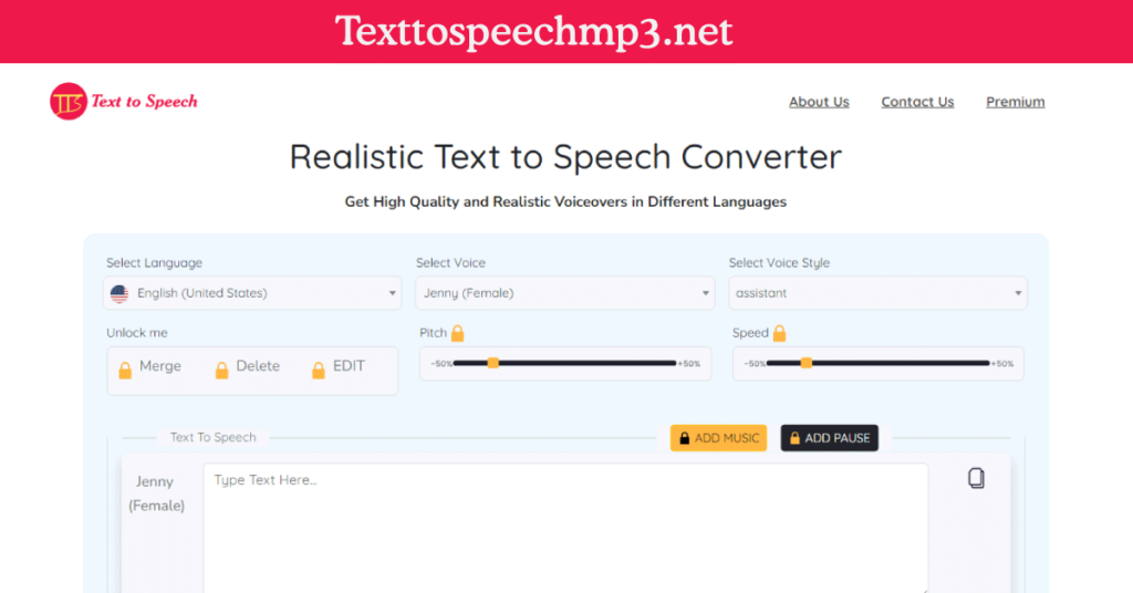 Texttospeechmp