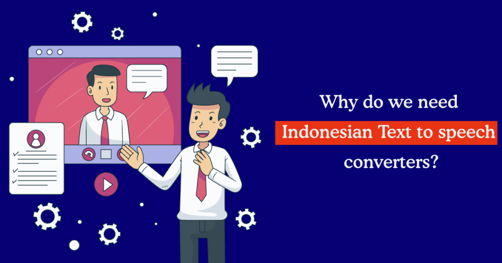 Indonesian Text to speech converters