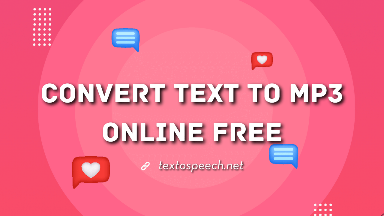 Convert Text to MP3 Online Free